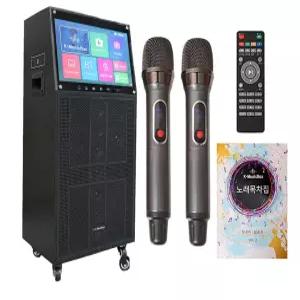 AV-3000 이동식 노래방기기 휴대용노래방 무선마이크/충전형/고출력사운드