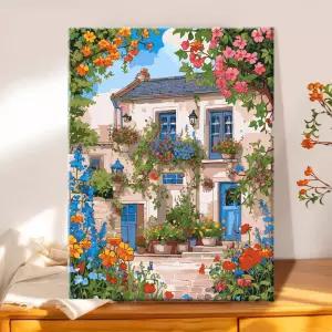 페인팅 로맨틱 길거리 색칠 일러스트 그림 명화그리기 diy 풍경화 초보 인테