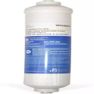 월풀 인라인 워터 필터 WHKF-IMTO 1/4인치 퀵 커넥트 핏 냉장고 제빙기 NSF/ANSI 42 인증을 받아 식수와