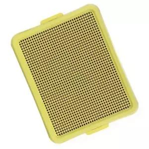 [셀러허브]MZ_강아지배변판 노랑 1P 애견 그물망 화장실 토일렛 (S27365076)