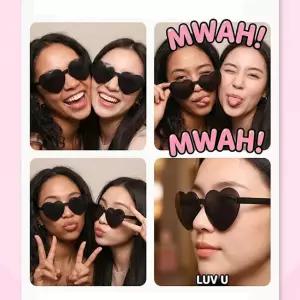 하트 선글라스 파티안경 인생네컷 소품안경