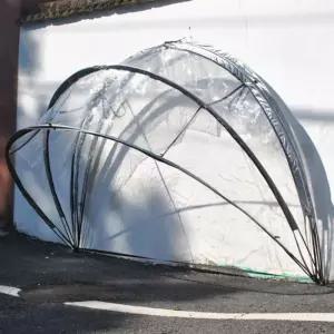 오토바이 차고 방수 텐트 양문형 블랙 이륜차 200x80x160cm 바이크