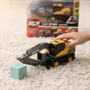 미미월드 월드카 포크레인 파워키발사 중장비 자동차 공사차 다이캐스트 포크래인 공사장놀이