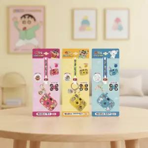 짱구 슬라이드 빔 카메라 아크릴 키링 키홀더 열쇠고리 가방 스트랩 캐릭터 굿즈 랜덤발송