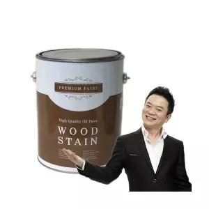 프리미엄 방부목 데크오일 우드스테인 4L 나무 니스칠 페인트칠 방부목칠 데크칠
