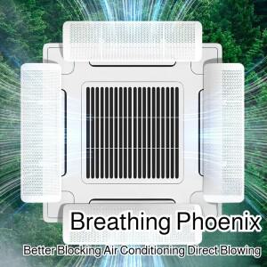 사무실용 무타공 실용적 바람막이 직풍 방지 중앙 에어컨 경험 방풍판