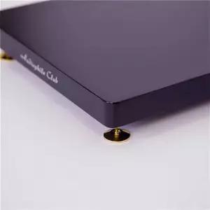 오디오 받침대 패드 트레이 방진패드 흡수 브라켓 장치 사각형 충격 우퍼