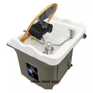 이동식 헤드 모션 저수조 접이식 블랙 순환 전동 사각형 조절 치료대 온도 물 온수기