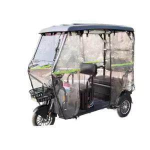 카트바람막이 전기 삼륜차 3륜 오토바이 골프카트 지붕형 지붕 투명 커튼 차양막 텐트 방풍
