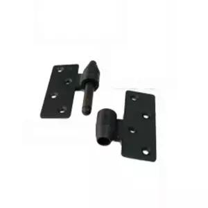 [퍼니메이커]옛날 기와 집짓기 부속 숨은 경첩 32x95mmx20ø좌측 숨은경첩 옛날장식 옛장식 한옥경첩