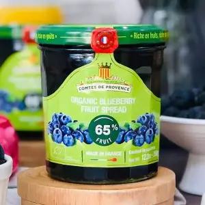 [셀러허브]프랑스 유기농 블루베리 잼 350g 프랑스잼 베이글스프레드 블루베리쨈 수제 블루 (S32585227)