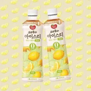 [셀러허브]동원 보성홍차 아이스티 레몬 제로칼로리 500ml x 6페트 0kcal (S29980170)