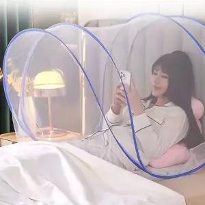 모기장 원터치 얼굴가림 미니 모기텐트