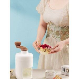 눈꽃 가정용빙수기 수동 메이커 기계 빙수기 얼음가는기계 빙삭기 빙수 팥빙수