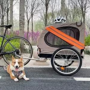 자전거트레일러 바이크 자전거 고양이 이동 강아지 웨건 산책