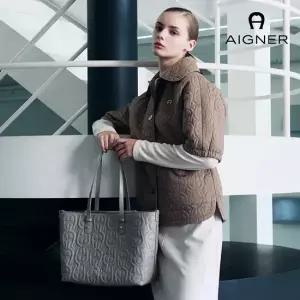 [아이그너] 아이그너 디아도라 (DIADORA) 쇼퍼백