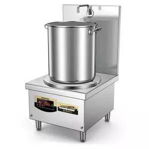 대형 전기솥 업소용 2상 220v 죽 쿠커 전기 온열 틸팅 수직형 5000W 멀티쿠커