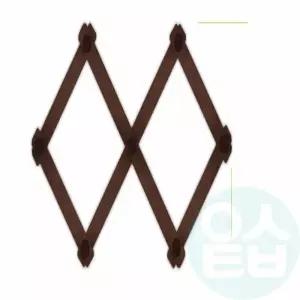 굿단미 자바라 옷걸이 세트 인테리어옷걸이 원목자바라