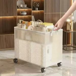 이동식 LUB846W0 틈새 공간 수납 리빙 박스 수납장 선반 정리함