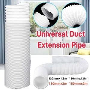 1.52M 휴대용 범용 유연한 컨디셔너 배기 호스 튜브 교체 부품 모바일 에어컨 벤트 파이프