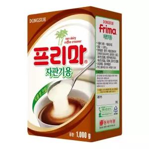 동서 프리마 식물성크림 자판기용 커피 프림 1kg 1개  MNS