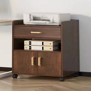 바퀴 서랍장 원목 모던 심플 침실 수납장 미니멀 인테리어 이동식 선반