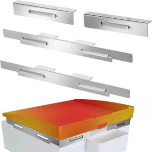 17인치 블랙스톤 그리들 액세서리 마그네틱 430 스테인리스 스틸 윈드 스크린 보온 화염 보호 절약을 위한