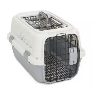 딩동펫 강아지 고양이 이동장 켄넬 외출 용품 파스텔그레이 M 파스텔켄넬 M 그레이 MNS