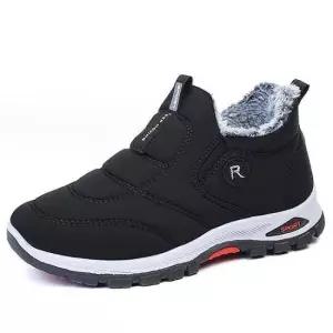 남자털신신발 겨울 털신발 캐주얼 방한화 남성 슈즈 털슬립온