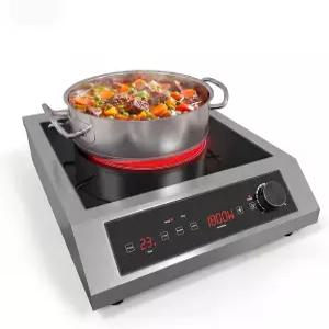 Sunvivi 1800W 휴대용 인덕션 쿡탑 타이머가 장착된 상업용 전기 조리대 버너 LED 스크린이 핫 플레이트 10