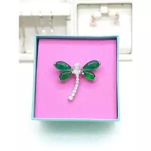 [하프클럽/ 주얼리] 세이브존05 Premium 천연 비취 잠자리 브로치01 RDA23030244