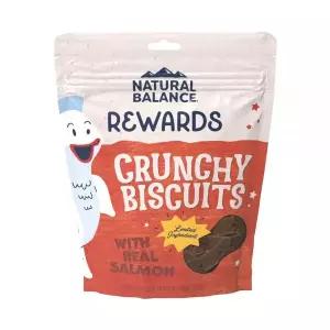 내추럴발란스 강아지 간식 크런치 비스켓 리얼 연어 + 고구마 226g MNS