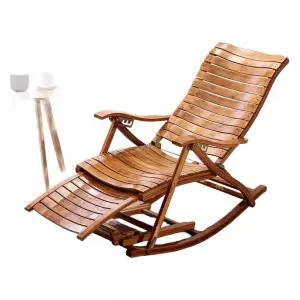 접이식흔들의자 나무 휴식 독서 체어 어르신 흔들의자