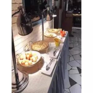 푸드 워머 조명 할로겐 열보존 음식 푸드램프 스탠드