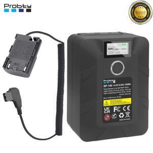 ACK-E6 DR-E6 LP-E6 더미 배터리 및 100Wh V 마운트 키트 캐논 EOS R5 R6 5DS 7D 6D 90D