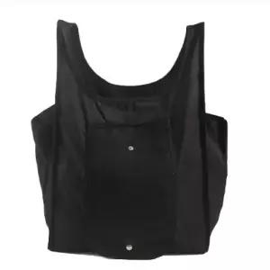 휴대용 접이식 장바구니 미니 시장바구니 블랙 34x57cm