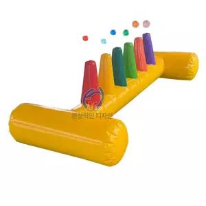 플로팅볼 체육용품 단체게임 1.4x1.05x0.8m T자형 행사 운동회 축제 대회