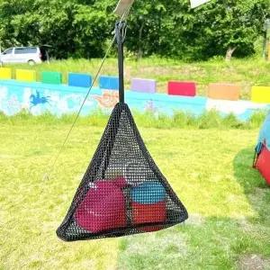 캠핑용 설거지망 삼각 파우치