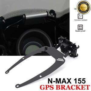 야마하 오토바이용 GPS 네비게이션 플레이트 브래킷 스마트폰 어댑터 홀더 NMAX155 125 2015-2020 용