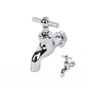 건물 배관 수리 스텐수도꼭지 1p x 10개 1묶음 일자형 세탁기 변기 베란다용