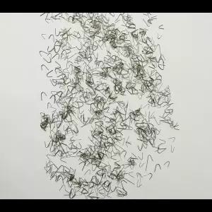 호환  W2911 식 시계 부품 교체 시계 운동 수리를 100pcs V 자형 U 자형 스프링 클립 모음