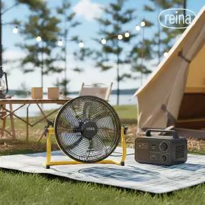 12인치 캠핑용 휴대용 BLDC 무선 선풍기 RF-DB120 / 보조배터리겸용