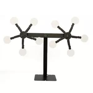 비비탄 타겟 사격 소프트건 움직이는 회전 연습 훈련 플라스틱 표적지 장 스틸