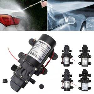 자동차 세차 드론 액세서리 전기 워터 펌프 12V DC 자흡식 다이어프램 워터 펌프 고압 분무기