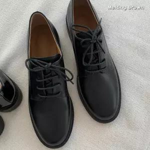 [멜팅브라운] 여자 캐주얼 레이스업 옥스퍼드화 K45 (46625735)