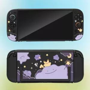 닌텐도 스위치2 포코피아 포켓몬스터 보호 케이스 세트 조이스틱 컨트롤러 보호용 메타몽 커버 Switch2