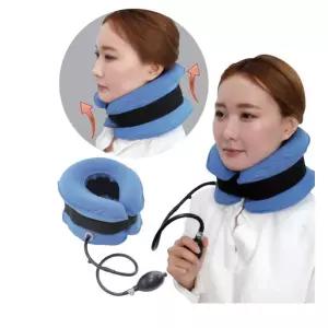 공기주입식 의료기기 수동식 의료용 목견인기 넥서포터 교정