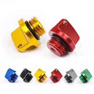 호환 부품 오토바이 M20 2 5 크랭크 케이스 캡 Suzuki 범용 용 CNC 엔진 오일 필러 나사 커버 플러그