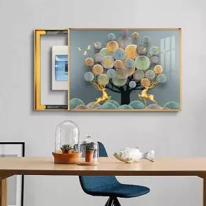 황금 나무 그림 돈나무 액자 트리 풍수 골드 개업