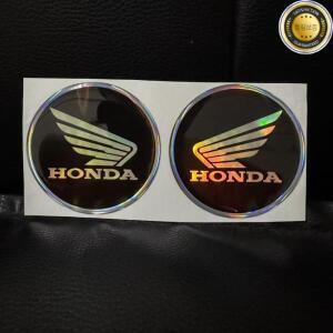 혼다 스티커 3D 드립 접착제 원형 라벨 오토바이 액세서리 장식 CBR1000 Pcx125